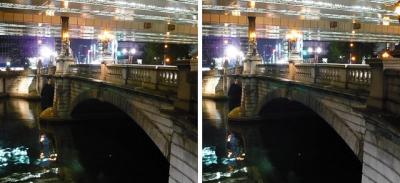 日本橋 交差法ステレオ立体３Ｄ写真
