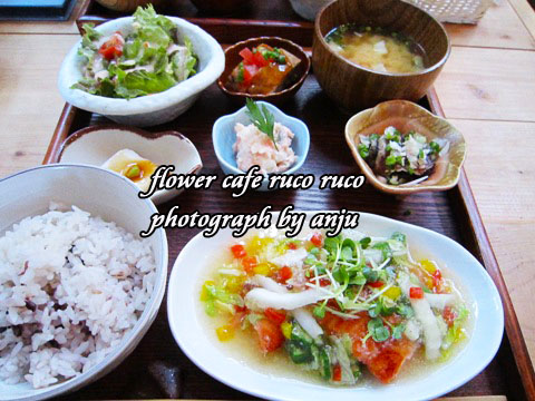 flower cafe ruco ruco (ルコルコ)　岡山市北区