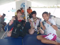 セブ島ダイビングショップ　アクアスケープ 　アイランドホッピング（満喫コース）＋体験ダイビング