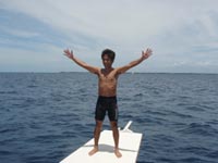 セブ島ダイビングショップ　アクアスケープ　体験ダイビング(ボート)