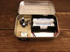 Mint tin USB charger for iPod and Mobile-Phone