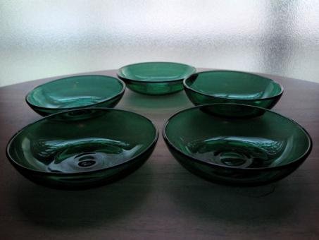 緑の皿