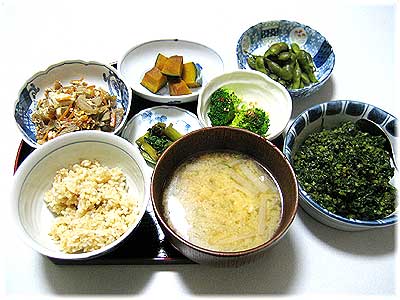 炒り豆腐定食