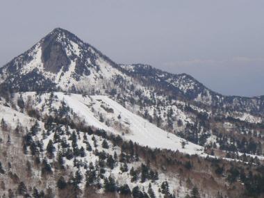 笠岳と熊の湯スキー場
