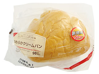 なめらかクリームパン　敷島製パン@サンクス　98円