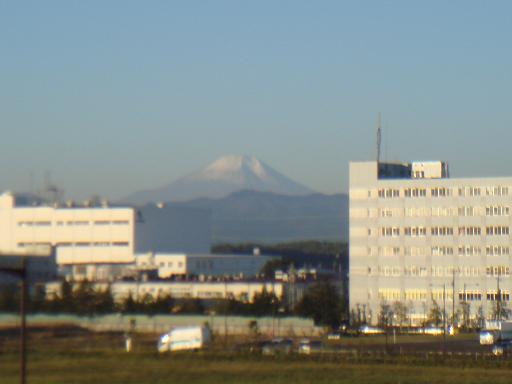病院からみた富士山