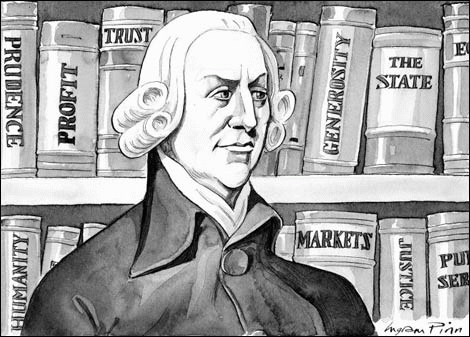 Adam Smith's market never stood alone