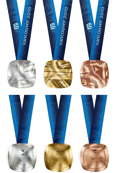 バンクーバー冬季オリンピックのメダル